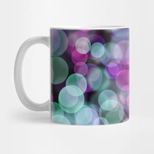 Teal Purple Bubbles Mug